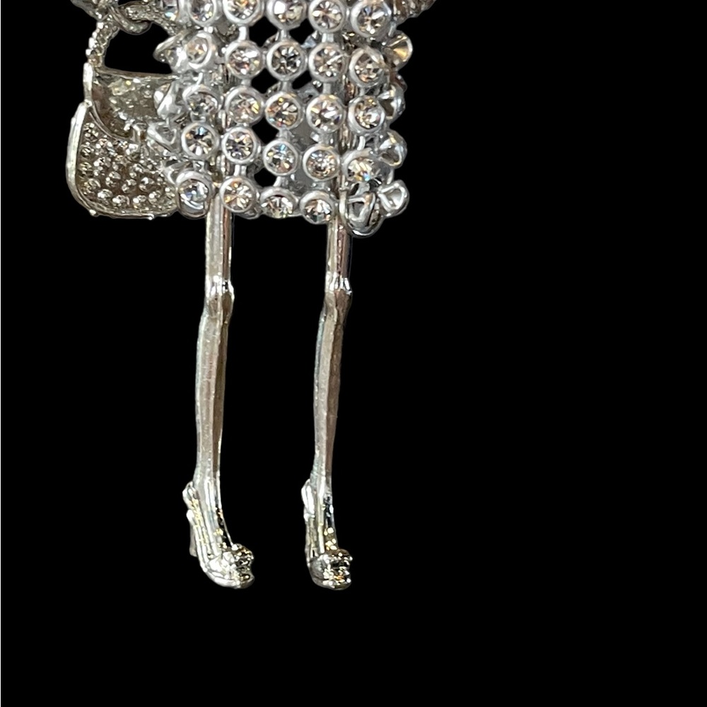 Handmade Crystal Doll Long Necklace - Picture 6 of 14